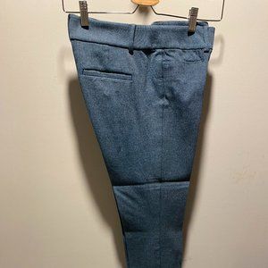 LOFT Skinny Teal Work Pants Sz 4
